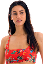 Laden Sie das Bild in den Galerie-Viewer, Gallery: Rio De Sol Haut Top Wildflowers Bra-Sport