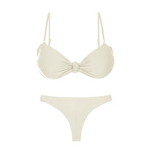 Laden Sie das Bild in den Galerie-Viewer, Product Front: Rio De Sol Ensemble Set Touch-Natural Bandeau-Joy Mia