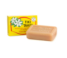 Laden Sie das Bild in den Galerie-Viewer, Product Front: Tiki Bar Soaps Tiki Savon Tiare 130 Gr