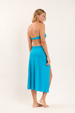 Laden Sie das Bild in den Galerie-Viewer, Model Back: Rio De Sol Jupe De Page Fluity-Navega Long Skirt Knot