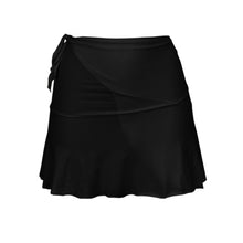 Laden Sie das Bild in den Galerie-Viewer, Product Front: Rio De Sol Jupe De Page Mini Skirt Nero