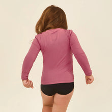 Laden Sie das Bild in den Galerie-Viewer, Model Back: Uv Line T-Shirt Longsleeve Baby Malva Upf50+
