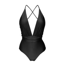 Laden Sie das Bild in den Galerie-Viewer, Product Front: Rio De Sol Une Pièce Shimmer-Black New Vegas