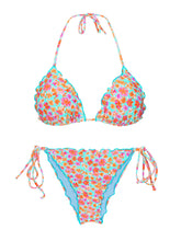 Laden Sie das Bild in den Galerie-Viewer, Product Front: Rio De Sol Ensemble Set Ditsy-Sky Frufru