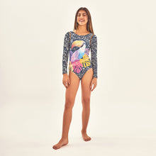 Laden Sie das Bild in den Galerie-Viewer, Image 05: Uv Line Une Pièce Fille Swimsuit Girl Tucano Upf50+