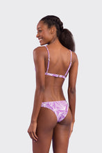 Laden Sie das Bild in den Galerie-Viewer, Model Back: Rio De Sol Haut Top Trail-Purple Tri-Fixo