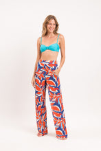 Laden Sie das Bild in den Galerie-Viewer, Image 10: Rio De Sol Pantalon De Plage Leaves Wide Pants