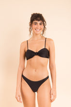 Laden Sie das Bild in den Galerie-Viewer, Image 09: Rio De Sol Ensemble Set Shimmer-Black Bandeau-Joy Essential