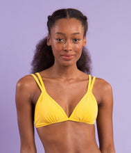 Laden Sie das Bild in den Galerie-Viewer, Image 11: Rio De Sol Haut Top Malibu-Yellow Tri-Duo