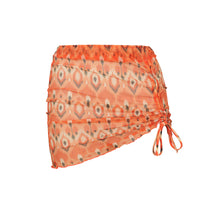 Laden Sie das Bild in den Galerie-Viewer, Product Front: Rio De Sol Jupe De Page Maracai Mini Skirt Ruched
