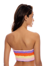 Laden Sie das Bild in den Galerie-Viewer, Model Back: Luli Fama Haut Top Tube Miami Sunsets