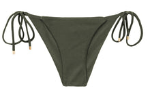 Laden Sie das Bild in den Galerie-Viewer, Product Front: Rio De Sol Bas Bottom Shimmer-Croco Cheeky-Tie