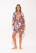 Laden Sie das Bild in den Galerie-Viewer, Image 04: Rio De Sol Robe De Plage Garden-Flower Kimono