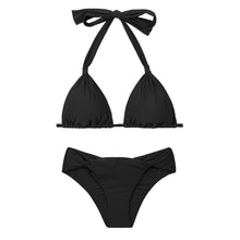 Laden Sie das Bild in den Galerie-Viewer, Product Front: Rio De Sol Ensemble Set Nero Mel