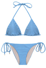 Laden Sie das Bild in den Galerie-Viewer, Product Front: Rio De Sol Ensemble Set Shimmer-Baltic-Sea Tri-Inv Ibiza-Comfy