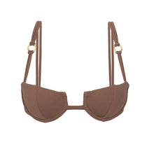 Laden Sie das Bild in den Galerie-Viewer, Product Front: Rio De Sol Haut Top Sand-Cappuccino Juliette-Aya