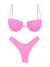Laden Sie das Bild in den Galerie-Viewer, Product Front: Rio De Sol Ensemble Set Crespinho-Rosa Zaya Nara