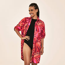 Laden Sie das Bild in den Galerie-Viewer, Image 05: Uv Line Chemise Shirtdress Copacabana Upf50+