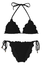 Laden Sie das Bild in den Galerie-Viewer, Product Front: Rio De Sol Ensemble Set Dots-Black Frufru-Comfy