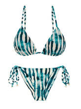 Laden Sie das Bild in den Galerie-Viewer, Product Front: Rio De Sol Ensemble Set Azule Lia Cheeky-Tie