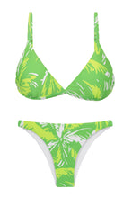 Laden Sie das Bild in den Galerie-Viewer, Product Front: Rio De Sol Ensemble Set Green-Palms Tri-Fixo Leblon