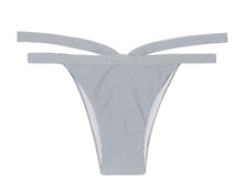 Laden Sie das Bild in den Galerie-Viewer, Product Front: Rio De Sol Bas Calcinha Silver Triangulo