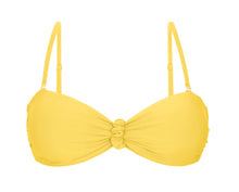 Laden Sie das Bild in den Galerie-Viewer, Product Front: Rio De Sol Haut Top Amarelo Bandeau-Crispy