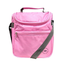 Laden Sie das Bild in den Galerie-Viewer, Model Front: Alto Giro Sac De Plage Bolsa Termica Alto Giro Rosa Mauve