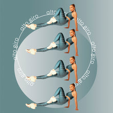 Laden Sie das Bild in den Galerie-Viewer, Image 07: Alto Giro Fitness Bas Legging Atlanta Fitas Refletivas Verde Strong