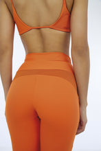 Laden Sie das Bild in den Galerie-Viewer, Image 05: Alto Giro Fitness Bas Legging Hyper Regulagem No Cos Laranja Orangeade