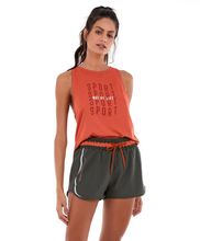 Laden Sie das Bild in den Galerie-Viewer, Model Front: Alto Giro Fitness Haut Regata Alto Giro Skin Fit Sport Way Com Degradê