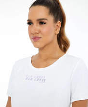 Laden Sie das Bild in den Galerie-Viewer, Image 02: Alto Giro Fitness Haut T-Shirt Skin Fit Inspiracional Branco Optico