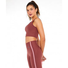 Laden Sie das Bild in den Galerie-Viewer, Image 02: Alto Giro Fitness Haut Top Bodytex Ii Com Laser Marrom Mahogany