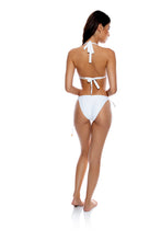 Laden Sie das Bild in den Galerie-Viewer, Model Back: Luli Fama Ensemble Halter Full White