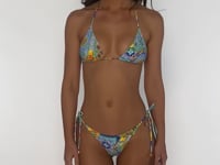 Laden und Abspielen von Videos im Galerie-Viewer, Video: Luli Fama Haut Top Wavy Ruched Amalfi