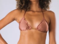 Laden und Abspielen von Videos im Galerie-Viewer, Video: Rio De Sol Bas Bottom Shimmer-Copper Frufru-Fio