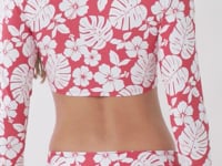 Laden und Abspielen von Videos im Galerie-Viewer, Video: Wednesday In Hawaii By Rio De Sol Haut Top Pua-Hibiscus Reef