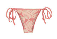 Laden Sie das Bild in den Galerie-Viewer, Product Front: Rio De Sol Bas Bottom Banana Rose Lacinho