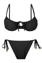 Laden Sie das Bild in den Galerie-Viewer, Product Front: Rio De Sol Bas Bottom Dots-Black Ibiza-Comfy