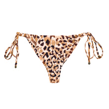 Laden Sie das Bild in den Galerie-Viewer, Product Front: Rio De Sol Bas Bottom Leopard Cheeky-Tie