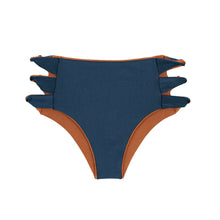Laden Sie das Bild in den Galerie-Viewer, Product Back: Rio De Sol Bas Bottom Nocciola High-Waist-Spin
