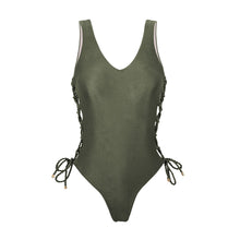 Laden Sie das Bild in den Galerie-Viewer, Product Front: Rio De Sol Une Pièce Croco Zoe