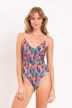Laden Sie das Bild in den Galerie-Viewer, Model Front: Rio De Sol Une Pièce Euphoria Hype