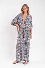 Laden Sie das Bild in den Galerie-Viewer, Image 04: Rio De Sol Vêtement De Plage Ikat Long Dress