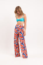 Laden Sie das Bild in den Galerie-Viewer, Image 04: Rio De Sol Pantalon De Plage Leaves Wide Pants