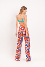 Laden Sie das Bild in den Galerie-Viewer, Image 08: Rio De Sol Pantalon De Plage Leaves Wide Pants