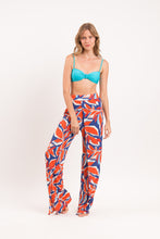 Laden Sie das Bild in den Galerie-Viewer, Image 09: Rio De Sol Pantalon De Plage Leaves Wide Pants