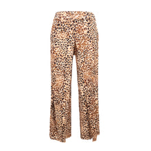 Laden Sie das Bild in den Galerie-Viewer, Product Front: Rio De Sol Pantalon De Plage Leopard Wide Pants