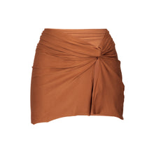 Laden Sie das Bild in den Galerie-Viewer, Product Front: Rio De Sol Jupe De Page Nocciola Skirt-Knot