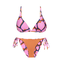 Laden Sie das Bild in den Galerie-Viewer, Product Back: Rio De Sol Ensemble Set Amore-Pink Tri-Fixo Ibiza-Comfy
